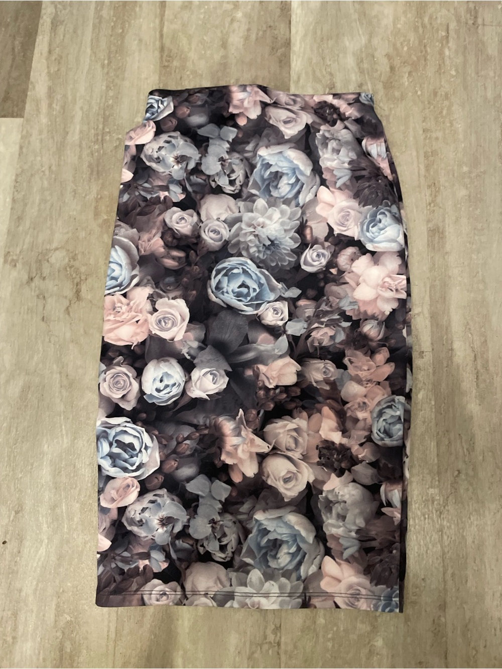 Smart Set - Womens Floral Pencil Skirt in Pink and Blue Size XS